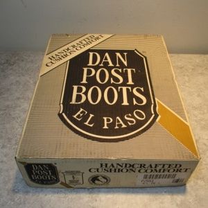 Dan Post USA Genuine Lizard Tip Cowboy Boots 9.5EW